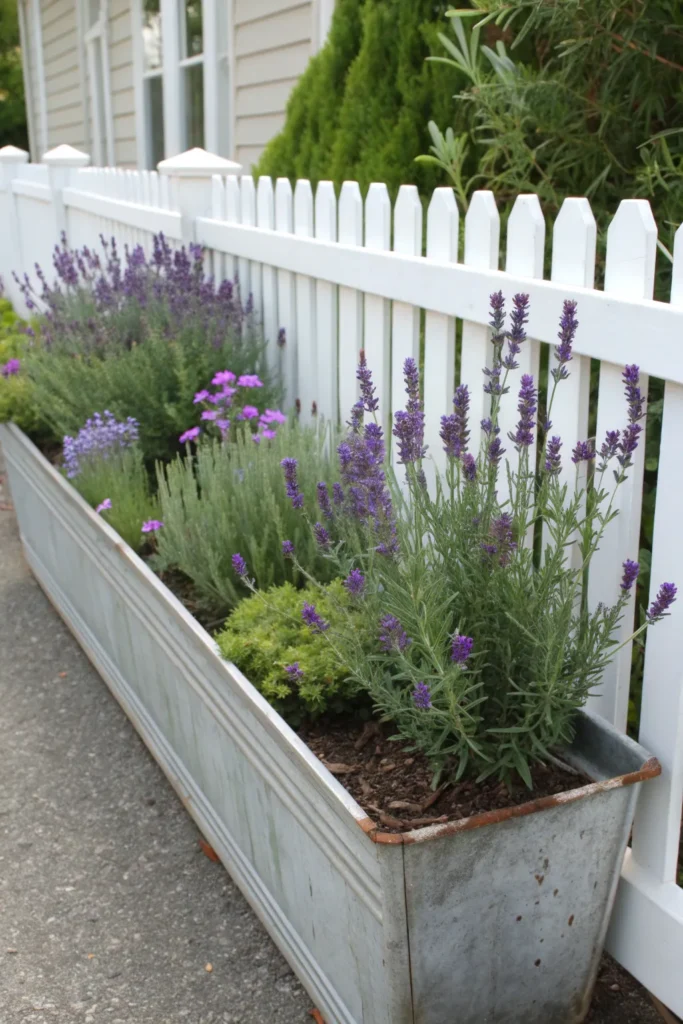 26 galvanized trough garden long galvanized tr