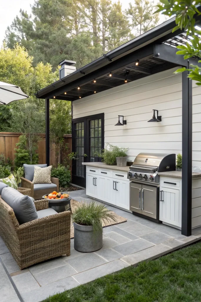 26 modern farmhouse bbq corner a stylish corne