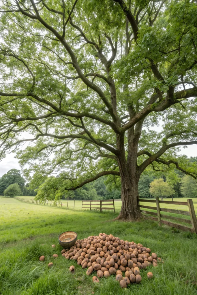 26 walnut tree a stately walnut tree in a coun