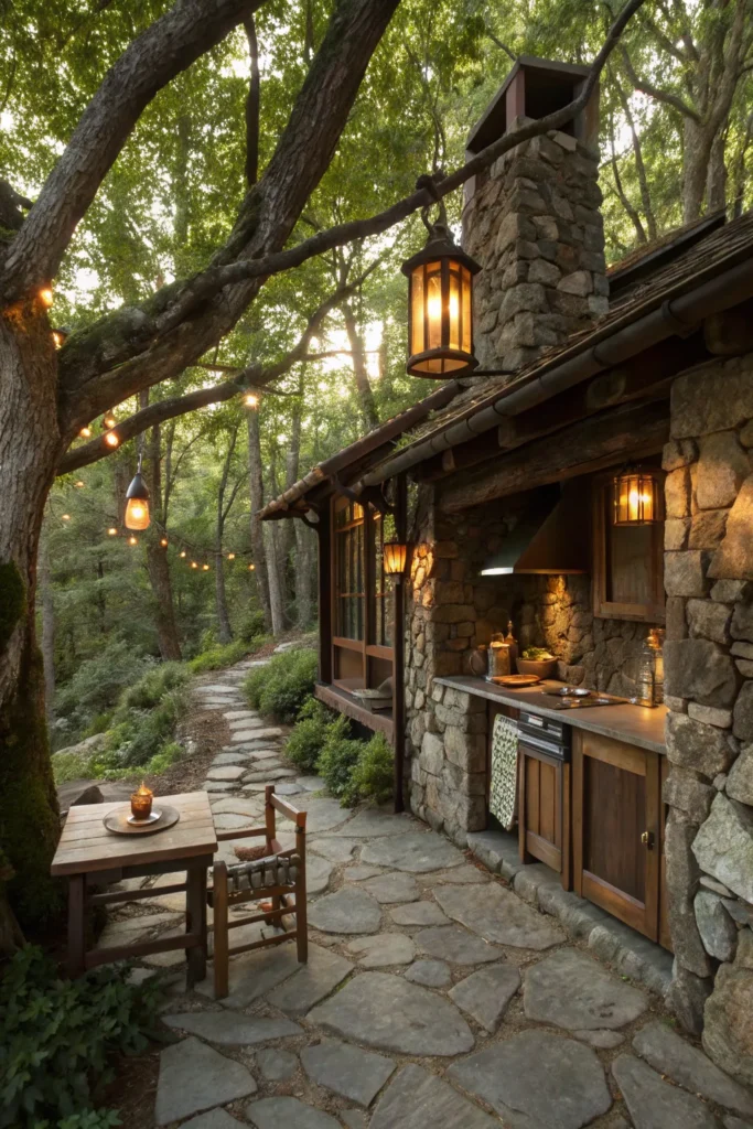 Rustic Outdoor Kitchen Ideas