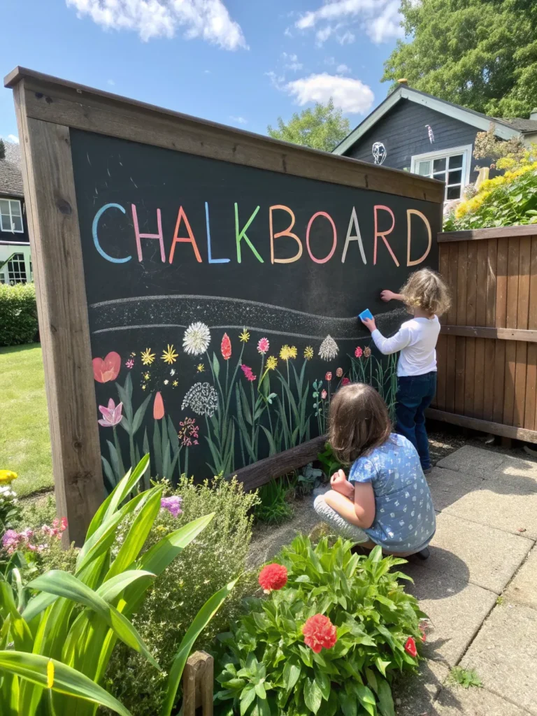 27 garden chalkboard wall large waterproof chalk