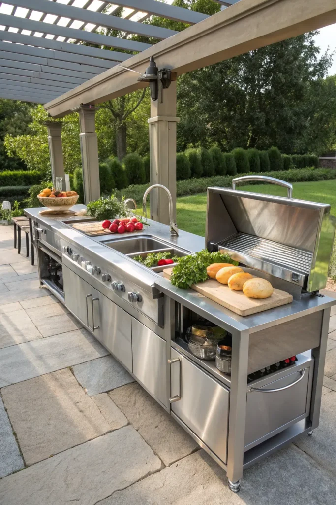 27 vitality 96 pro stainless sink prep station f