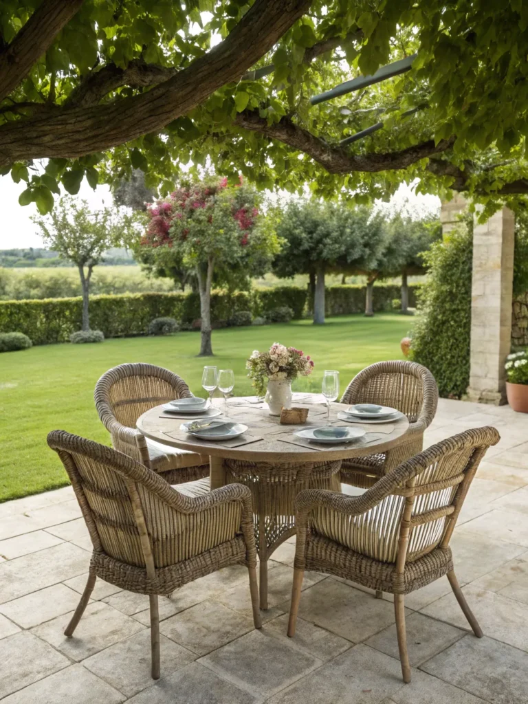 27 wicker dining set patio seating ideas