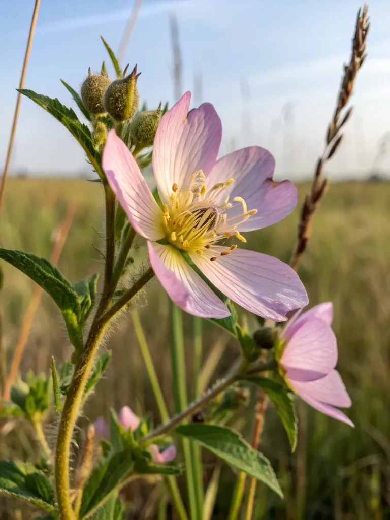 28 close of prairie dock wild flower