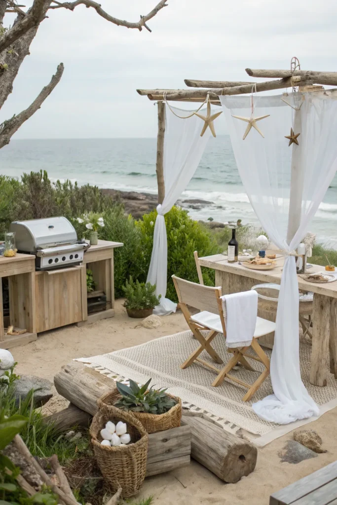 28 coastal beach bbq retreat bbq setup with li