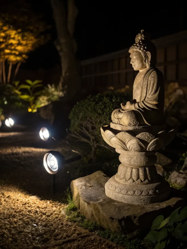 29 compact battery powered spotlights illuminatin