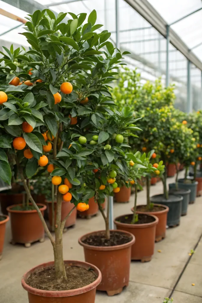 29 dwarf citrus varieties small orange and lime