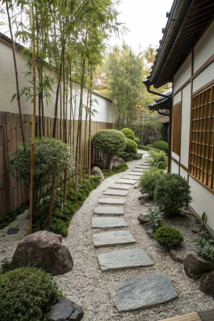 29 japanese inspired garden border stepping st