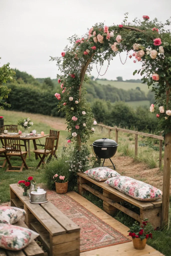 3 cottagecore garden bbq a rustic countryside