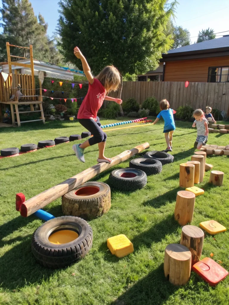 3 garden obstacle course backyard obstacle cours