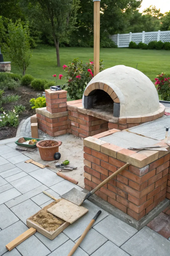 3 outdoor pizza oven kit diy style outdoor pizz