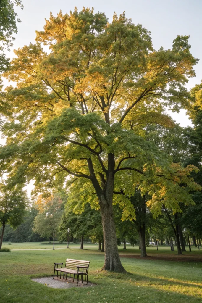 30 ash tree a tall ash tree with broad canopy