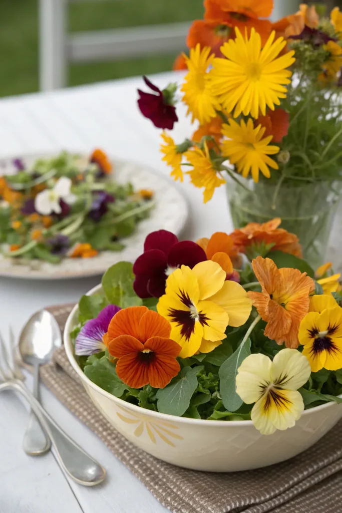 30 edible flowers a collection of nasturtiums p