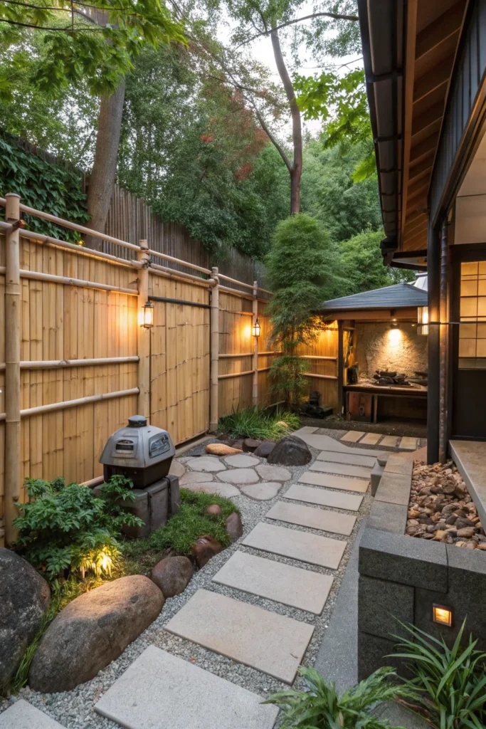 30 japanese zen garden bbq bbq space with bamb