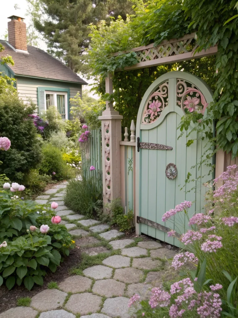 30 low cute garden gate cottage garden gate idea