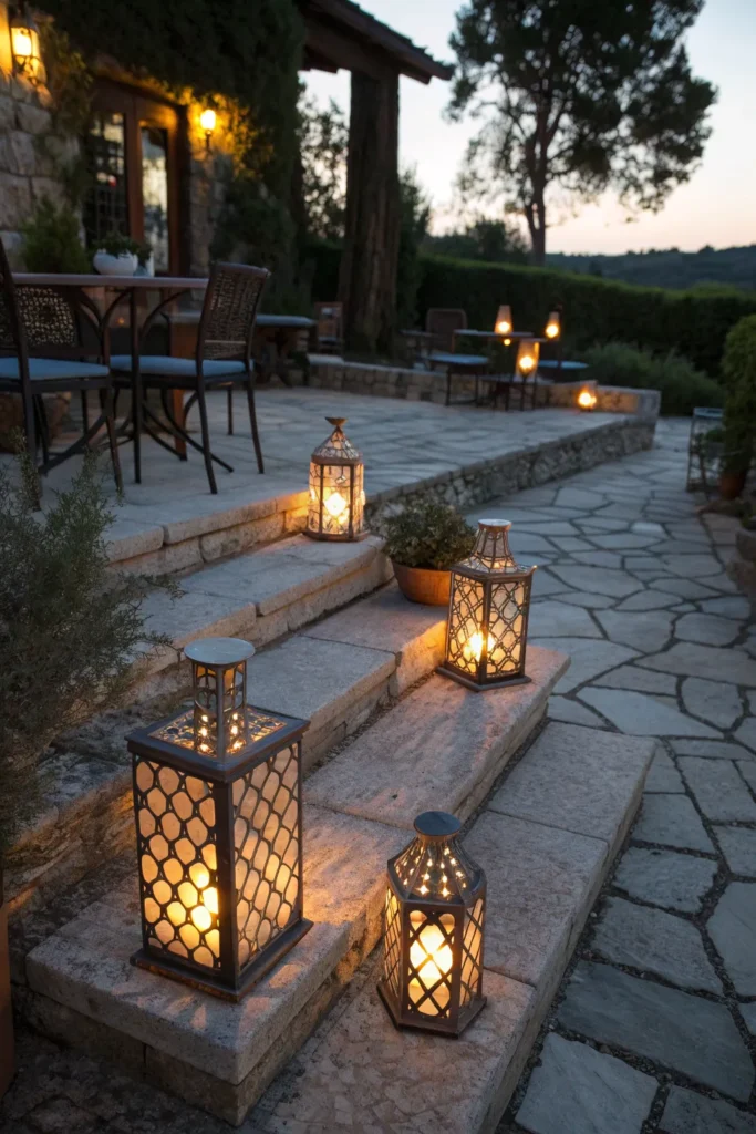 31 lanterns cluster of decorative lanterns glowi