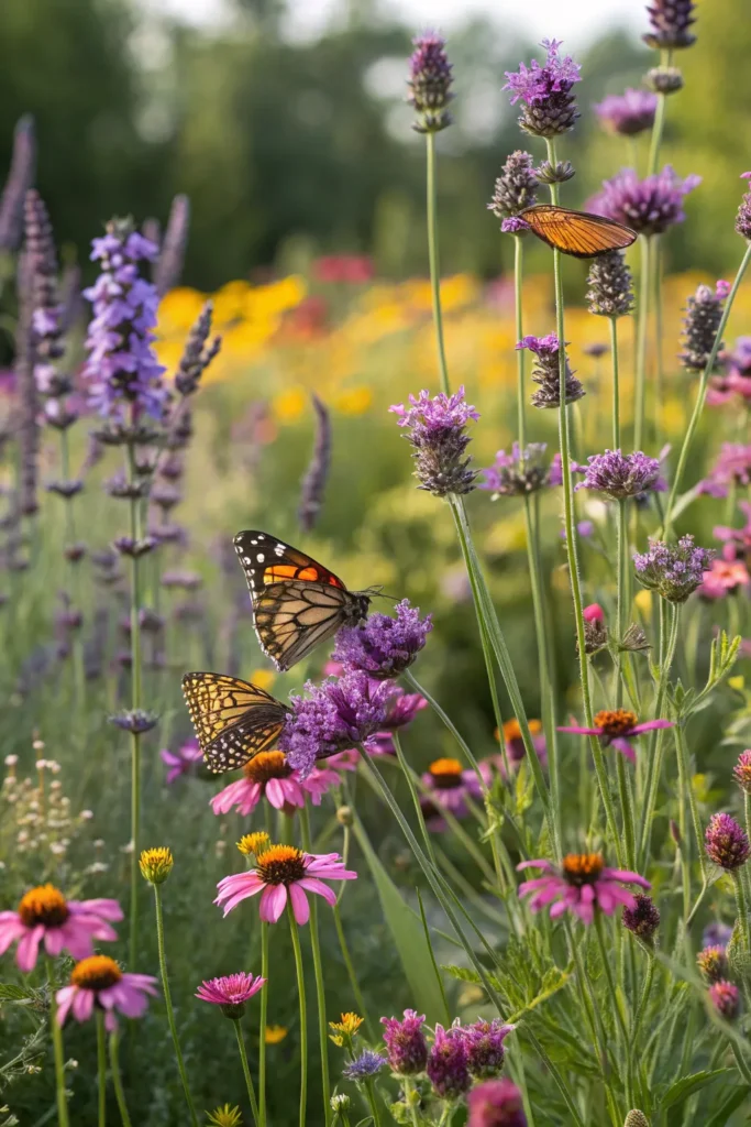 31 pollinator paradise with lavender colorful