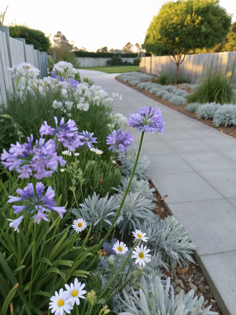 32 agapanthus liam s lilac compact front yard g