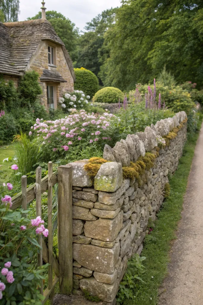 33 rustic stone fence solid stone fence in count