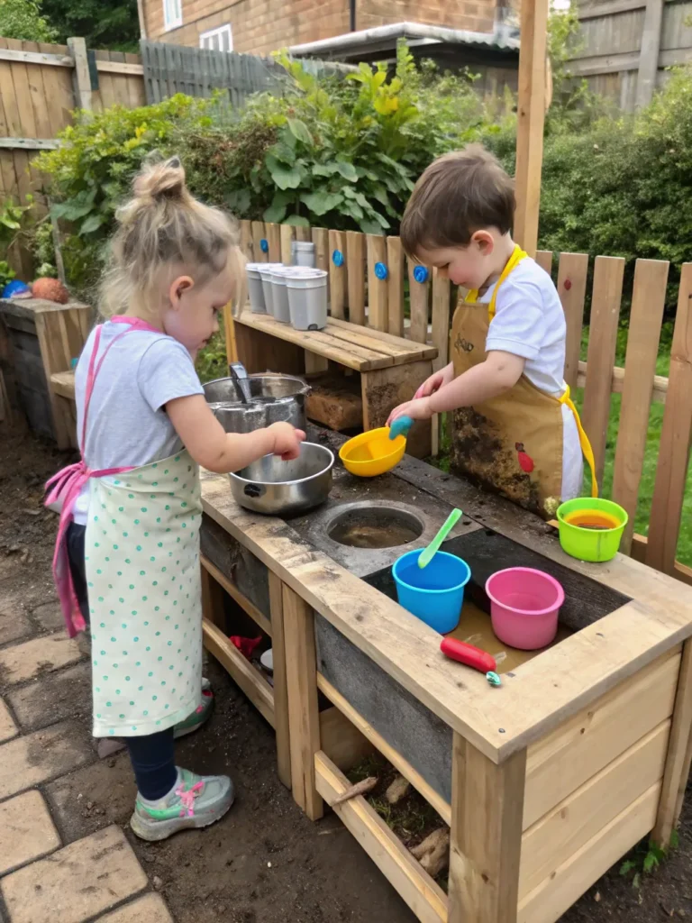 34 diy mud kitchen upcycled outdoor mud kitchen