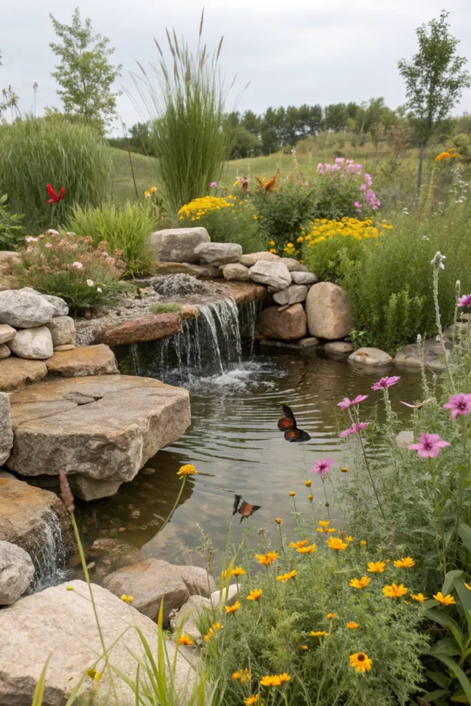 34 natural rock pond fountain a natural rock pon