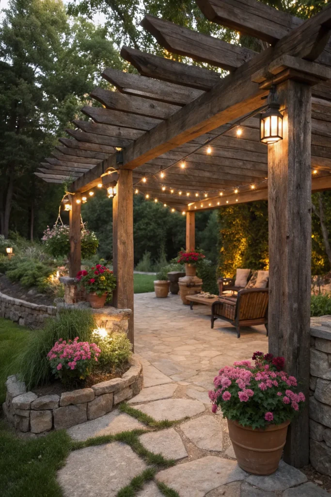 35 cozy rustic charm garden retreat pergola rou