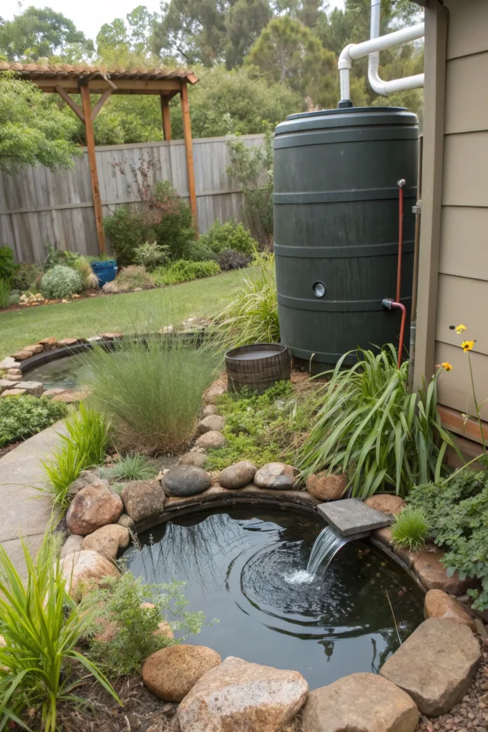 Garden Ponds With Fountains
