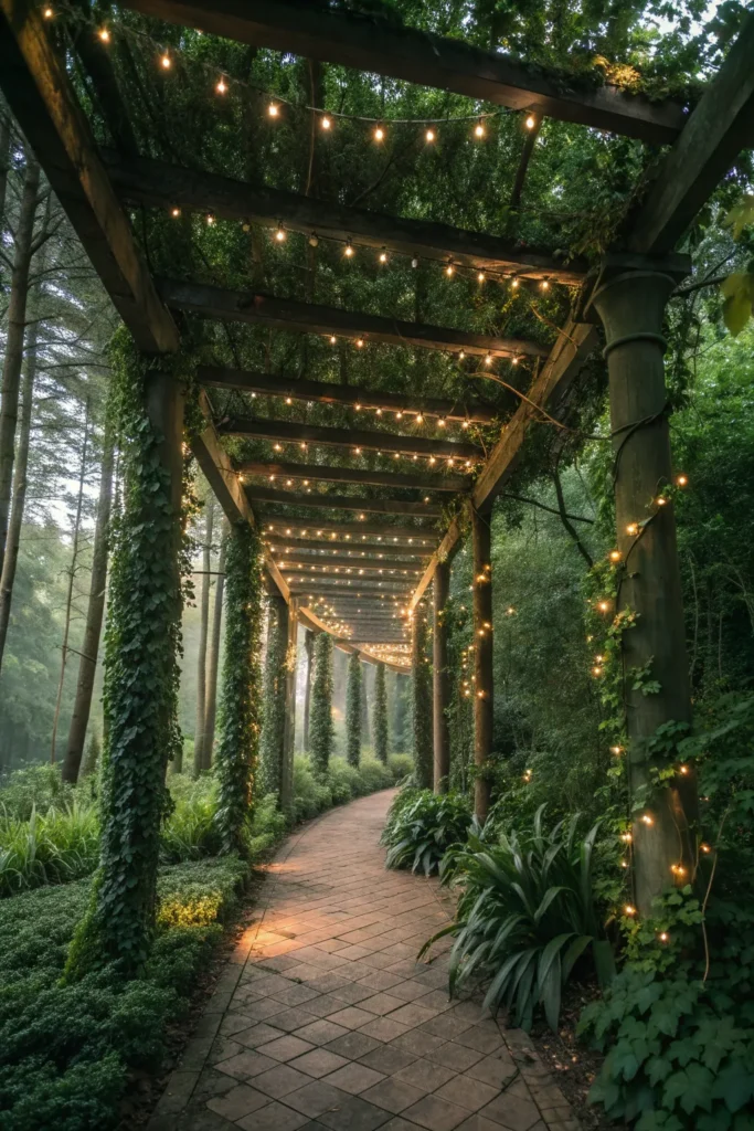 36 magical enchanted forest canopy pergola tall