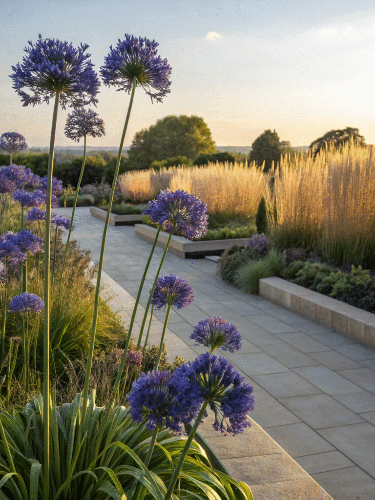 37 agapanthus glen avon grand garden backdrop w