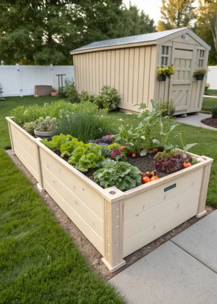 37 lifetime raised garden bed kit a weather re