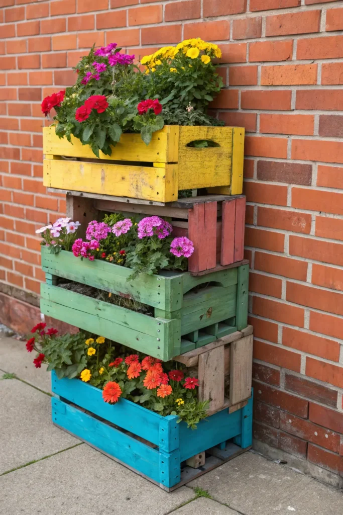 38 upcycled drawer container garden stack of o