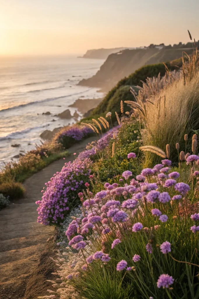 4 coastal lavender serenity cliffside garden w