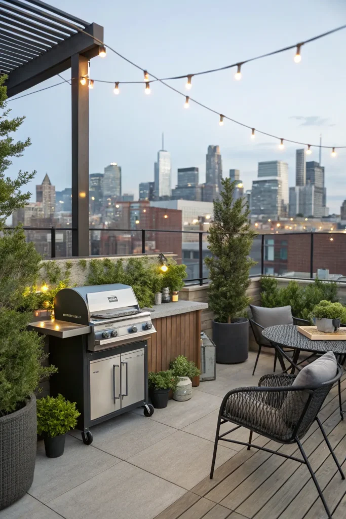 4 urban rooftop bbq lounge a modern rooftop te