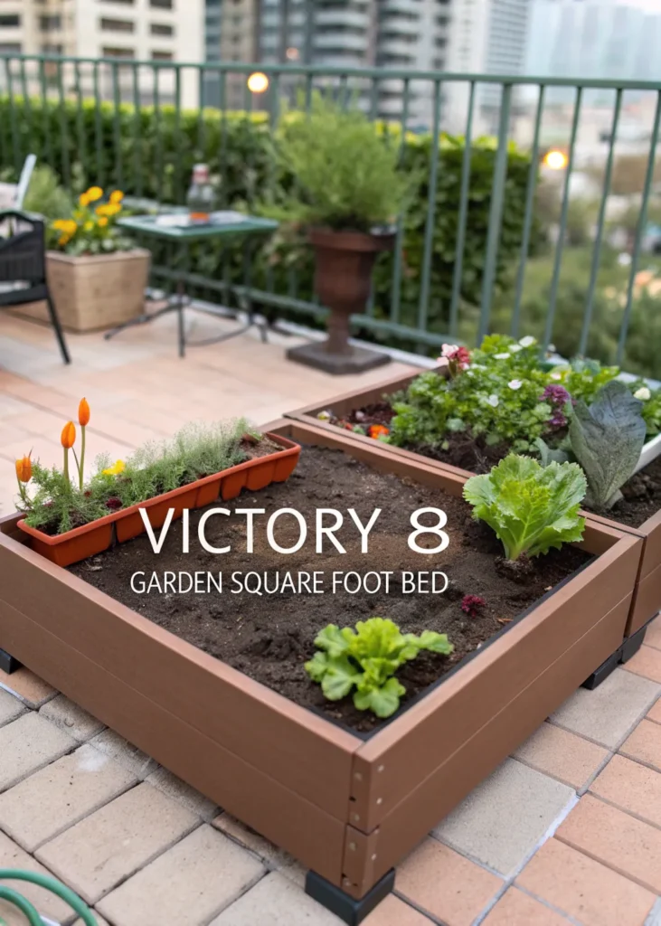 4 victory 8 garden square foot bed a compact s