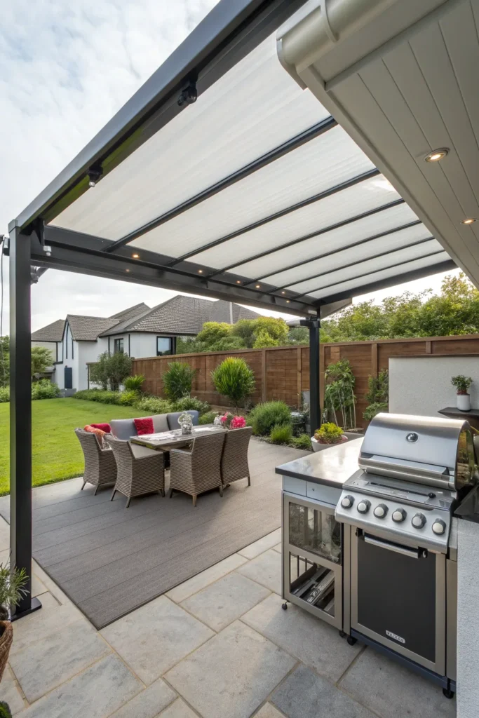 Patio BBQ Area Ideas