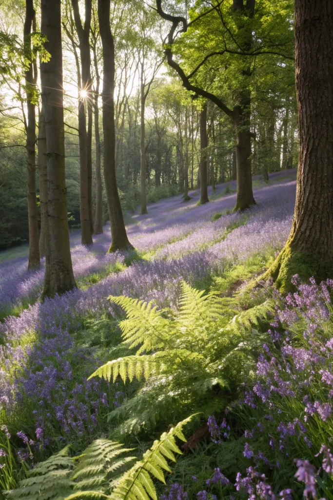 45 lavender and fern woodland mix woodland edg