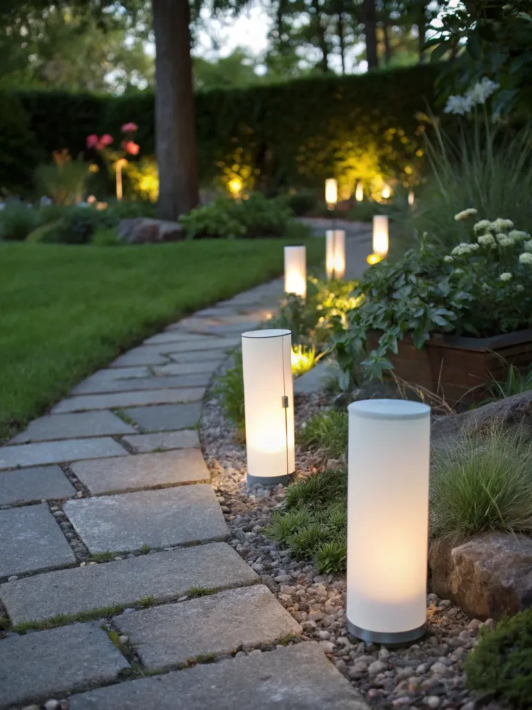 49 modern frosted glass lamps softly illuminating