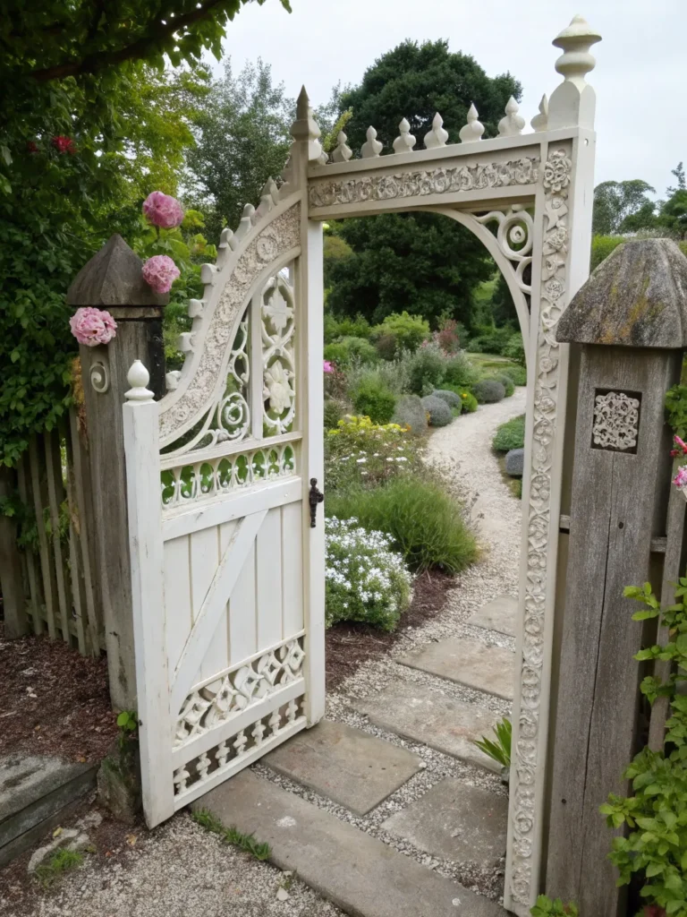 5 cutout design gate cottage garden gate idea