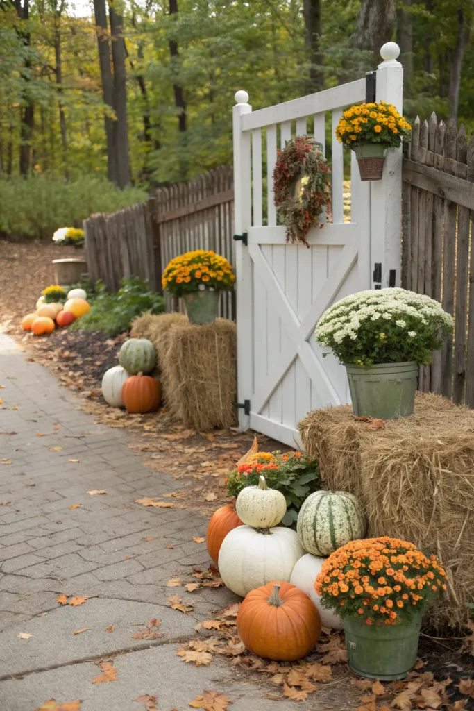 5 decorate with pumpkin displays a farmhouse sty