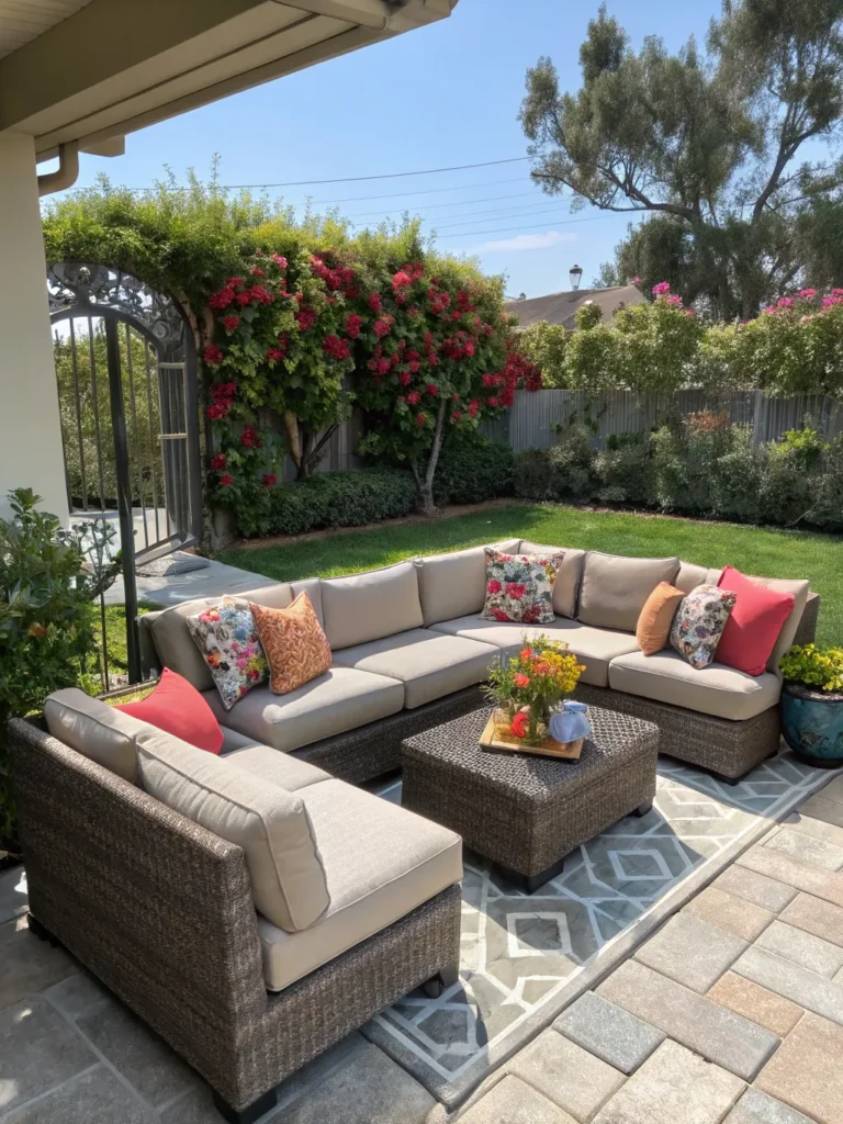 5 outdoor sectional sofa patio seating ideas
