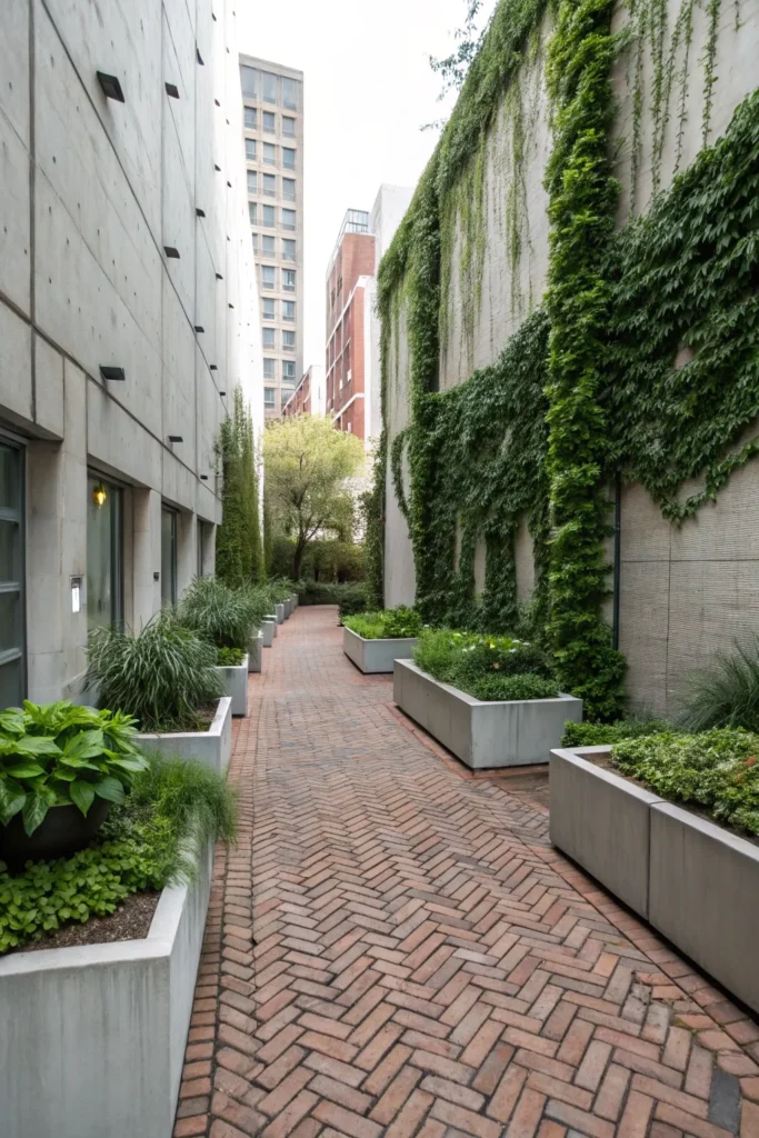 5 urban brick pathway garden a herringbone brick