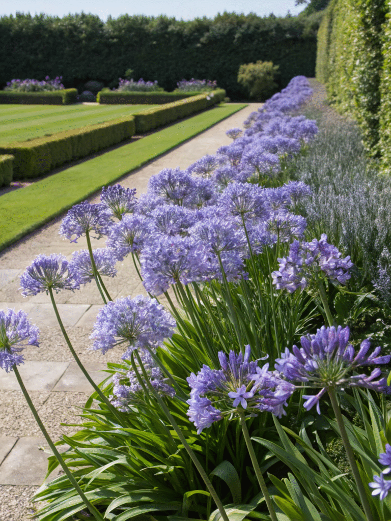 50 agapanthus violet queen structured garden bo