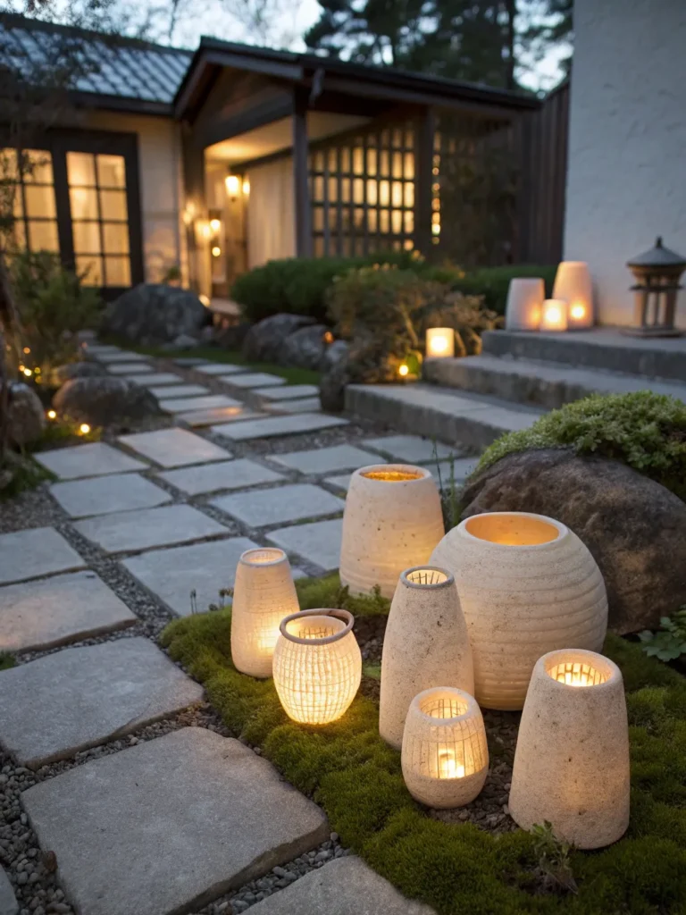 7 clay lantern collection a cluster of handcra