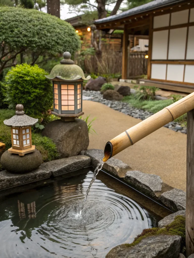 8 bamboo fountain pond a japanese style pond w