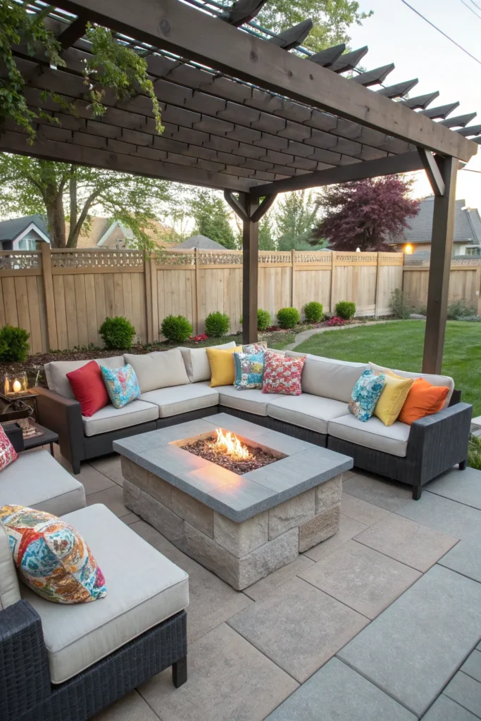 8 patio propane fire pit table a square propane