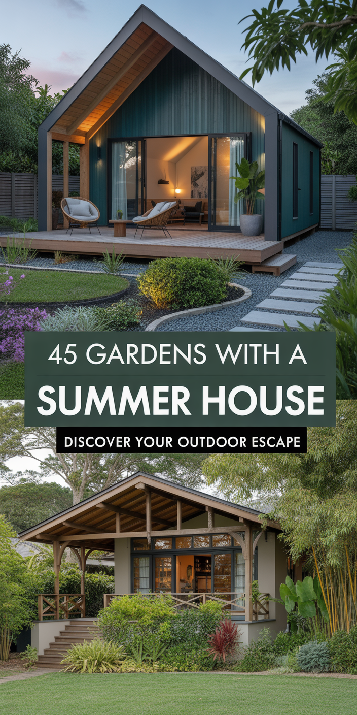 45 Gardens With A Summer House: Discover Your Perfect Outdoor Escape