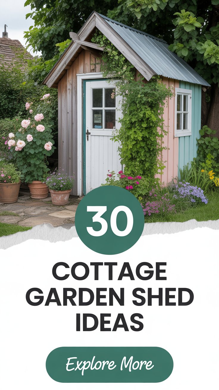 Cottage Garden Shed Ideas