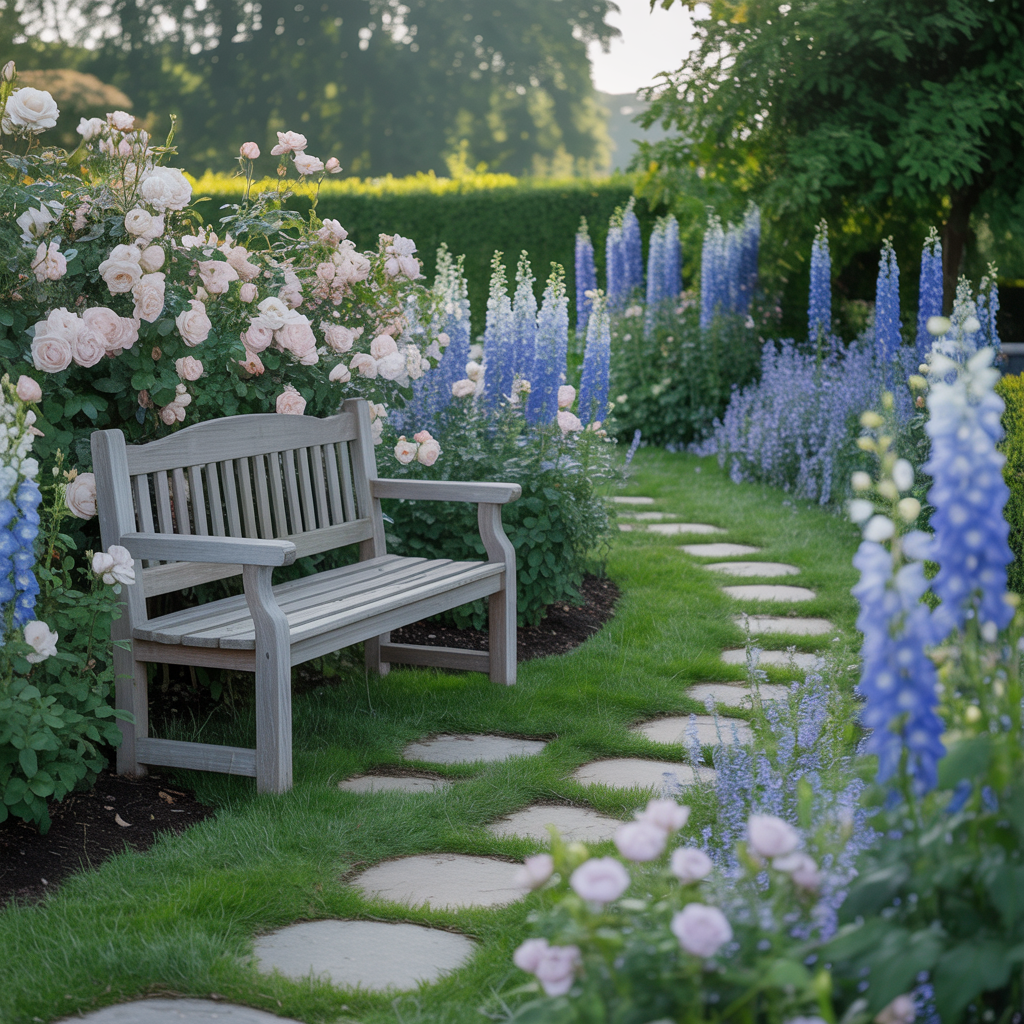 Cottage Rose Garden