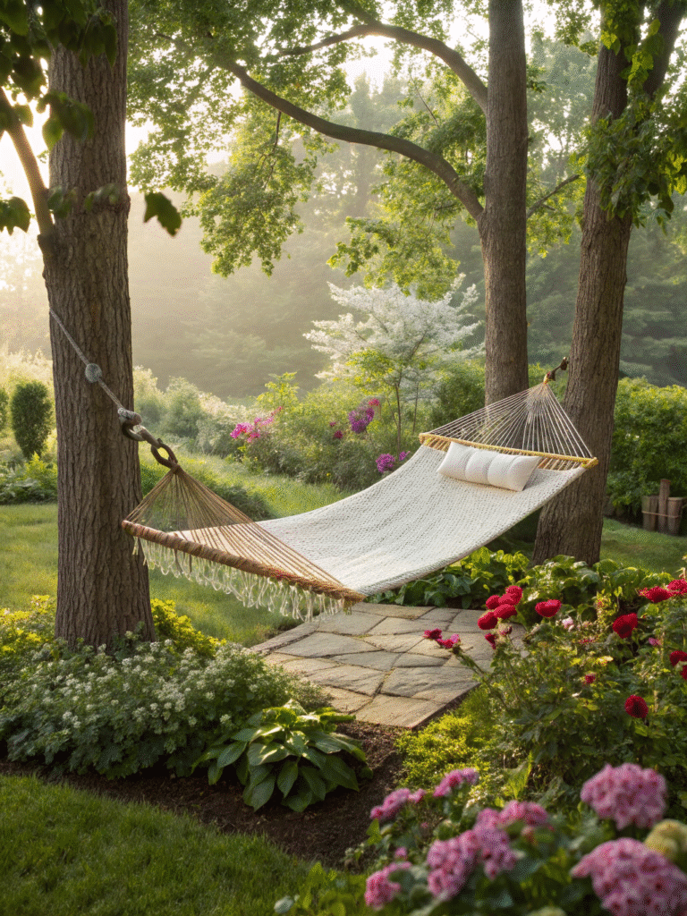 30 Garden Hammock Ideas to Elevate Your Outdoor Relaxation Game
