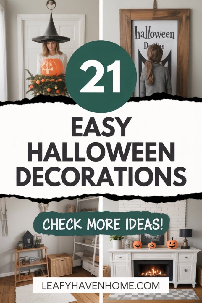 Easy Halloween Decorations